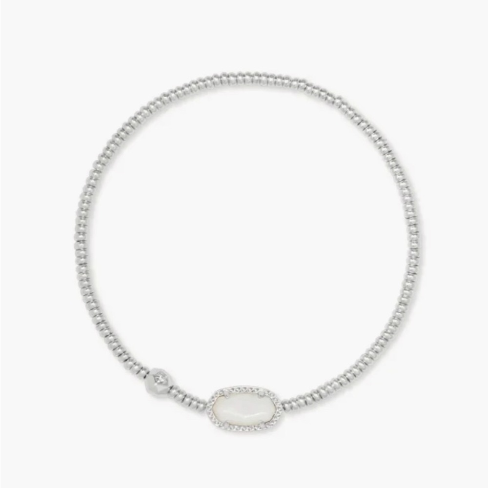 Kendra Scott Silver/White Bracelet NWT